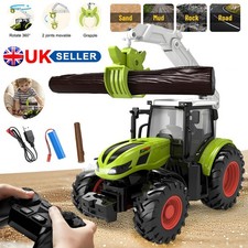 Remote controlled tractor 4 - controlled,