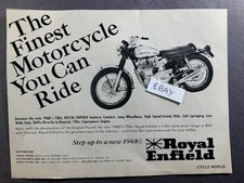 1968 Ad. 1968 Royal Enfield