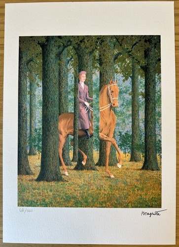 Rene magritte signed - signed, &