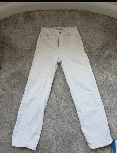 Zara women white - white, skinny