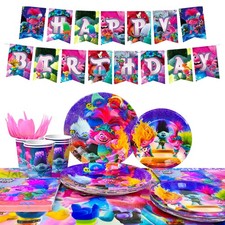 Trolls Party Tableware Set