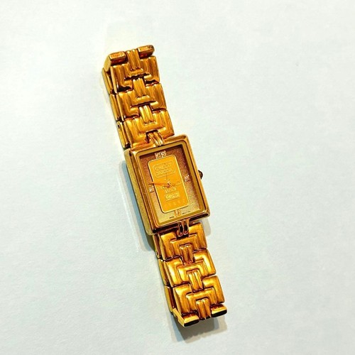 Elgin ingot watch silver tone - ingot,