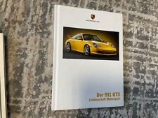 PORSCHE  911 GT3. HARDBACK BROCHURE 2002.   GERMAN