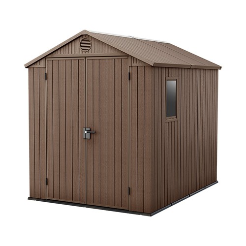 Darwin shed 6x8ft - 6x8ft, brown