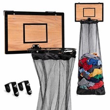 Wooden Basketball Hamper -
