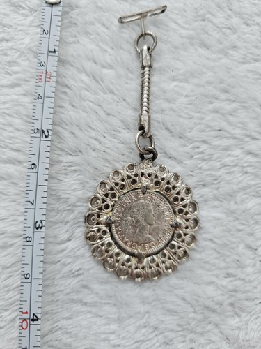 Vintage 1961 sixpence - vintage,