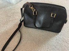 Womens Black Handbag Fashion Accessories Black Faux Leather