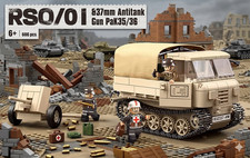 WW2 RSO Antitank Gun Military