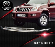 TOYOTA LAND CRUISER LC120 Bull Bar Nudge Bar Low Bar 2002-2009 Chrome Dual City