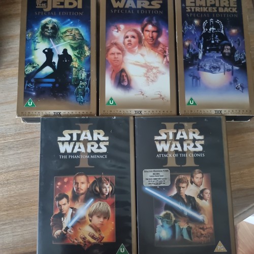 Star wars cassets vcr - cassets,