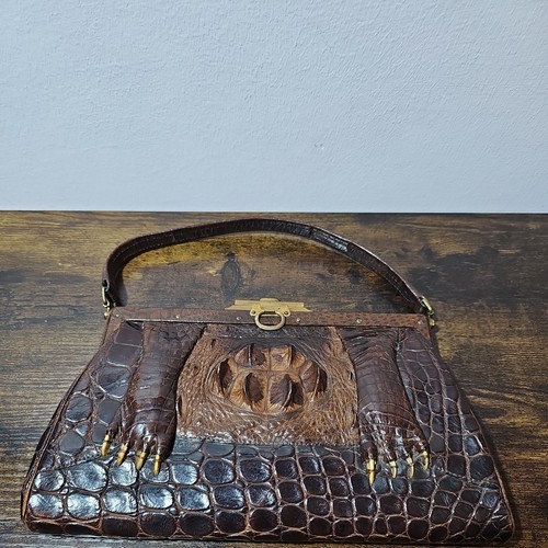 Vintage genuine crocodile - vintage,