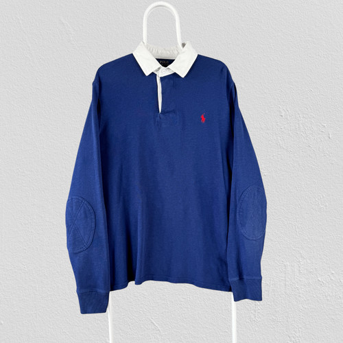 Polo ralph lauren blue rugby - ralph,