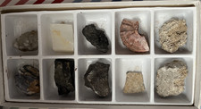 Basic Set of Minerals Rocks Fossils Boxed Educational