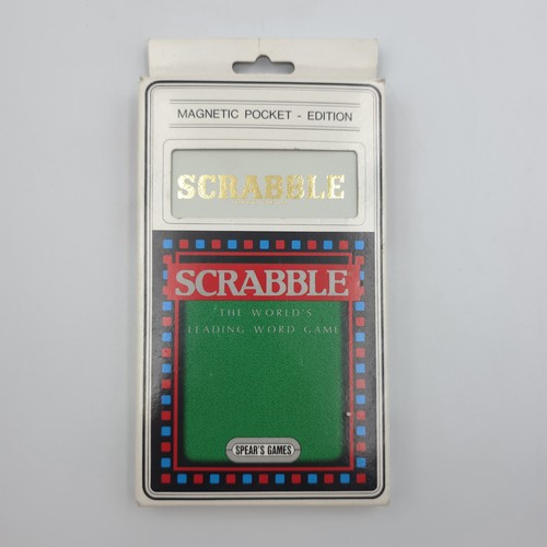 Vintage 1988 scrabble magnetic - vintage,