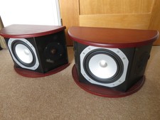 Monitor Audio  Gold GRFX Surround Sound Speaker Pair.  Matt rosewood