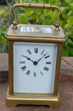 Unbranded Brass Carriage Clock