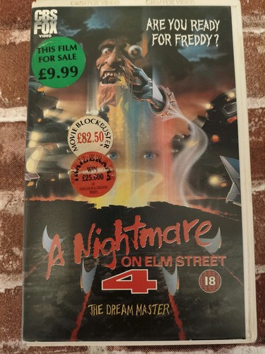 Horror vhs nightmare - horror, elm