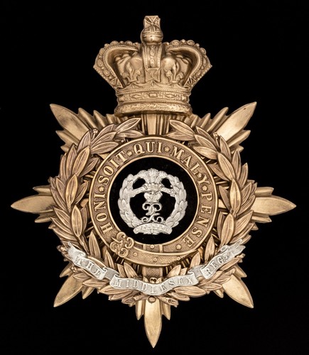 The middlesex regt blue - blue, cloth