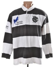 BARBARIANS FC 1990'S RUGBY UNION SHIRT COTTON TRADERS SIZE XL ADULT
