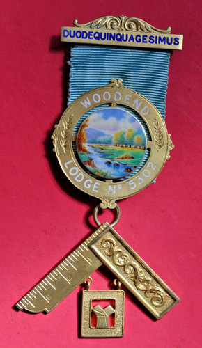 Masonic past master jewel - masonic, master's