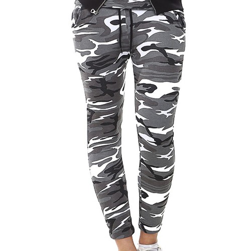 Womens camouflage trousers - camouflage,