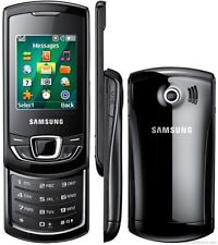 Samsung E2550 Monte Slider Mobile Phone UNLOCKED - Black Fully Working & Tested