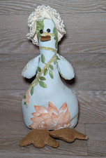 Fabric  Duck Handmade Bird