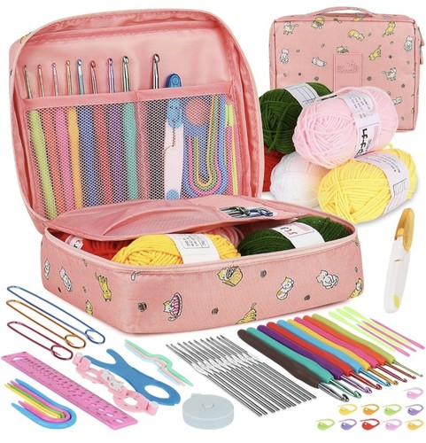 Crochet set full - set,