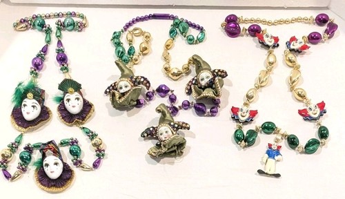 Vtg mardi gras beads - vtg,
