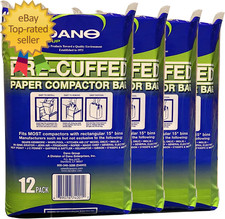 Pre-Cuffed Compactor Bags (50