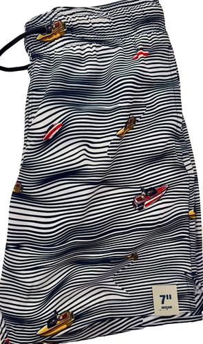 Boat print men - s, swim