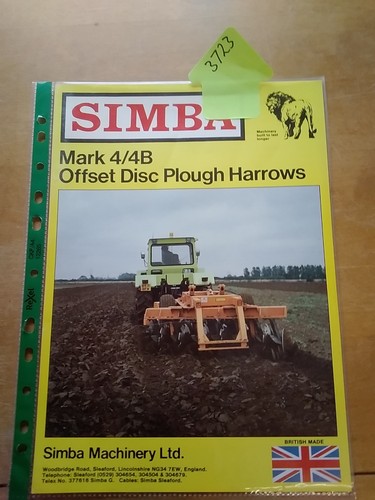 Simba machinery offset - simba,