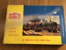 HORNBY DUBLO 2-RAIL 2006 0-6-0 TANK GOODS TRAIN SET