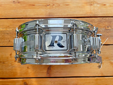 Lovely Vintage Rogers Dyna-Sonic 'Big R' Chrome On Brass Snare Drum 14" x  5"