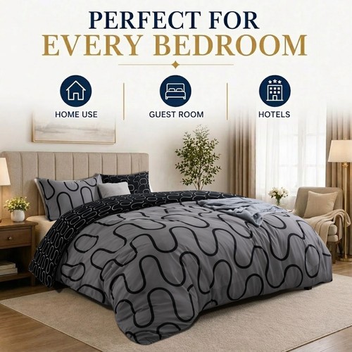 Reversible duvet cover hotel - duvet,