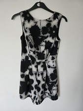 Topshop Floral Pleated