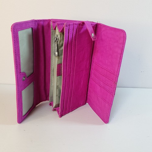 Kipling pink purse wallet tri - pink,