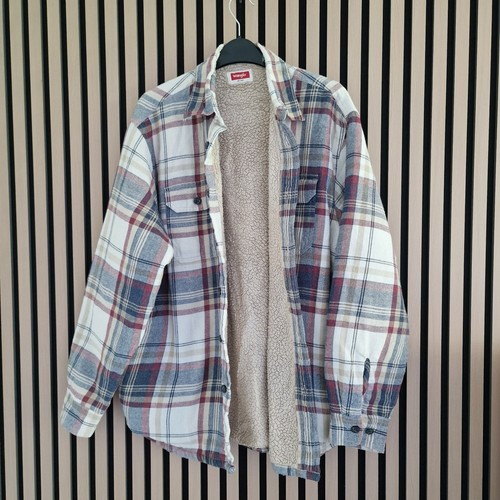Wrangler hoodie shacket sherpa - hoodie,