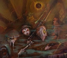 Raiders Original Oil Painting
