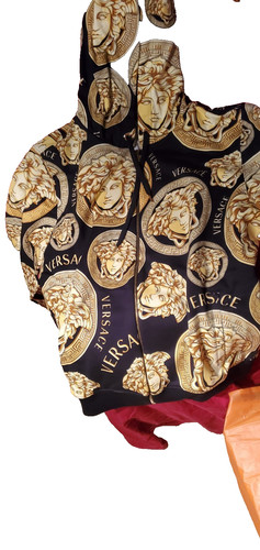 Versace hoodie black gold - black,