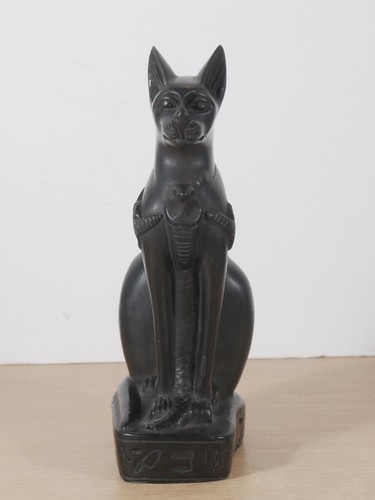 Egyptian bastet cat stone - egyptian,