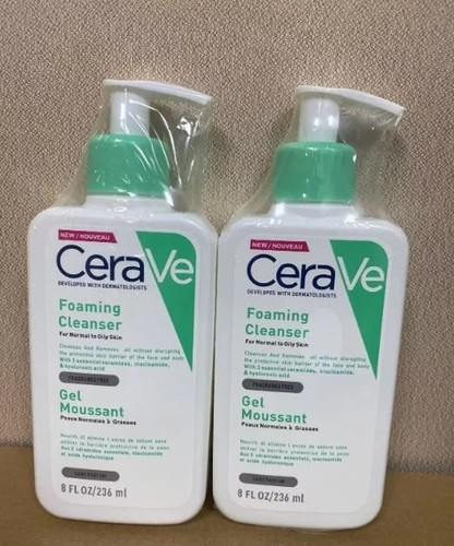 Cerave foaming cleanser - cerave,