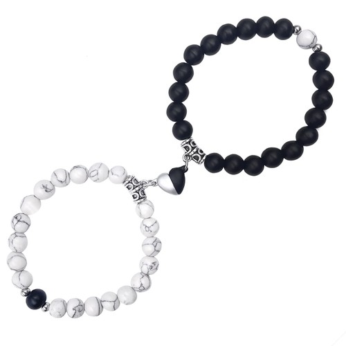 Magnetic couple bracelets - couple,