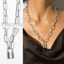 Paperclip link lock padlock - link,