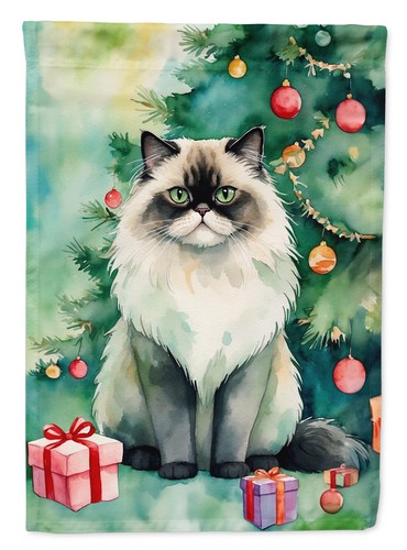Himalayan cat christmas - by,