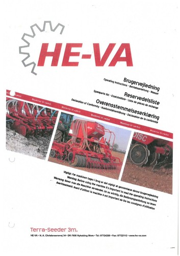 Seed drill terra - drill, seeder