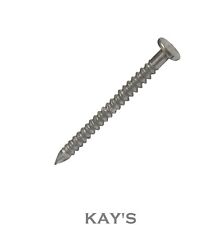 1kg BRIGHT ANNULAR RING SHANK NAILS 1000g BAG 20mm 25mm 30mm 40mm 50mm 65mm 75mm