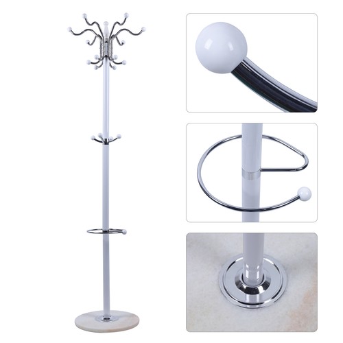 Metal coat rack tree - tree, stand