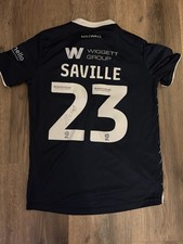 Millwall Matchworn And Signed George Saville Home Shirt 2023/24