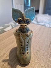 Yare Designs Glazed Pottery Dragon 'In Boot' Vintage Model Ornament